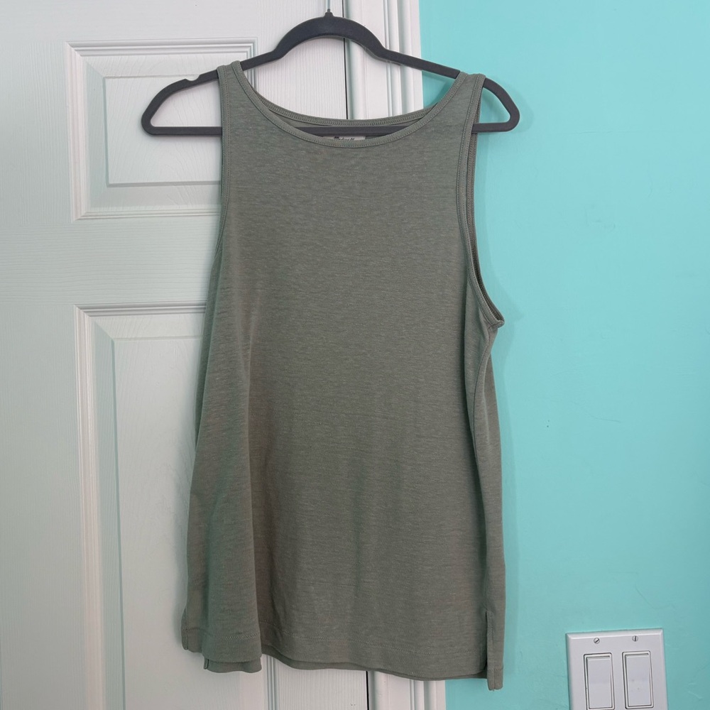 Madewell Sage Green Tank Top!